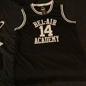Fresh prince xl jersey black white smith bel air